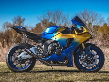 Achetez Carénages Moto Yamaha YZF 1000 R1 2020-2025 - Bleu Or