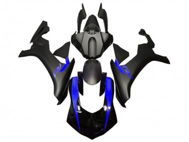 Achetez Carénage Moto Yamaha YZF 1000 R1 2020-2025 - Bleu Noir Mat