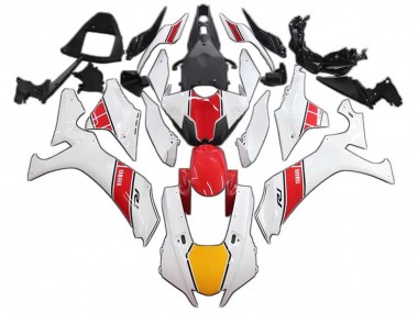 Achetez Carénages Moto Yamaha YZF 1000 R1 2020-2025 - Blanc Rouge Jaune
