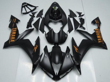 Achetez Carénages Moto Yamaha YZF R1 2004-2006 - Noir Mat Orange
