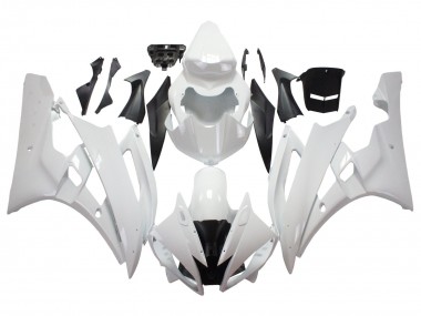 Achetez Carénages Moto Yamaha YZF 600 R6 2006-2007 - Blanc