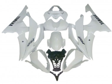 Achetez Carénages Moto Yamaha YZF 600 R6 2008-2016 - Blanc Brillant