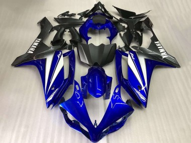 Achetez Carénages Moto Yamaha YZF R1 2007-2008 - Bleu Blanc Noir Mat
