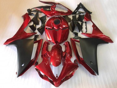 Achetez Carénages Moto Yamaha YZF R1 2007-2008 - Rouge Noir Mat