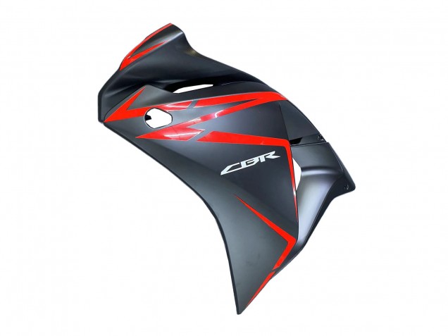 Carénages Moto Honda CBR250RR 2011-2015 - Noir Mat Rouge Bande