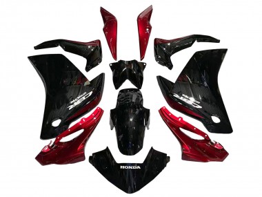 Achetez Carénages Moto Honda CBR250RR 2011-2015 - Noir Brillant Rouge