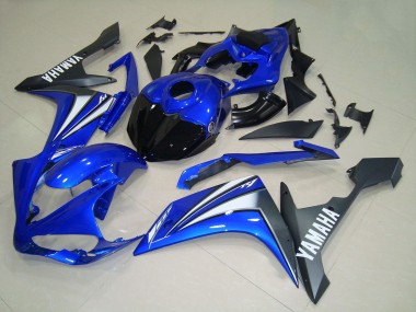 Achetez Carénages Moto Yamaha YZF R1 2007-2008 - Bleu Blanc Noir