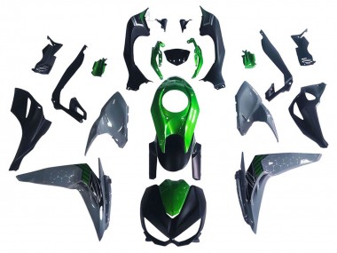 Achetez Carénages Moto Kawasaki Z1000 2014-2019 - Noir Vert Gris