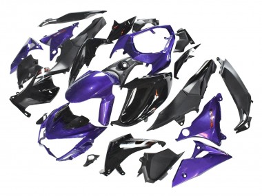 Achetez Carénages Moto Kawasaki Z1000 2014-2019 - Violet Noir Brillant Noir Mat