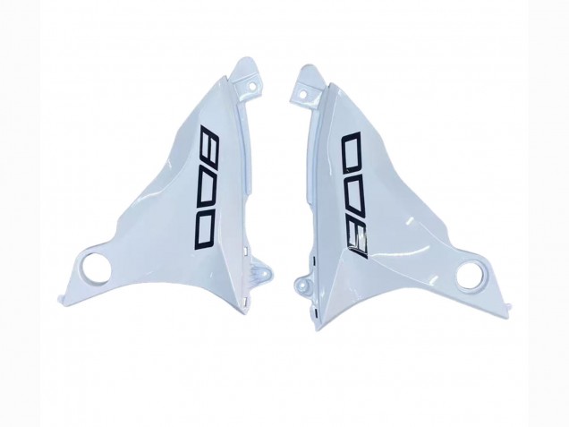 Carénages Moto Kawasaki Z800 2013-2018 - Blanc Vert Argent Noir