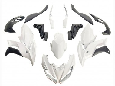 Achetez Carénages Moto Kawasaki Versys 650 2015-2021 - Blanc Noir Mat