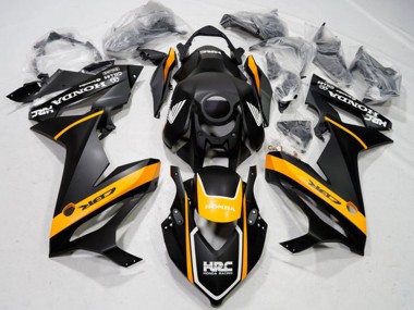 Achetez Carénages Moto Honda CBR650R 2019-2020 - Noir Mat Jaune Blanc