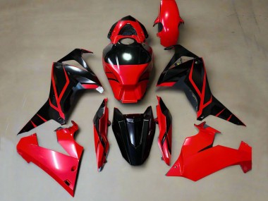Achetez Carénages Moto Honda CBR650R 2019-2020 - Rouge Noir Brillant Bande