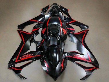 Achetez Carénages Moto Honda CBR650R 2019-2020 - Noir Brillant Rouge Bande