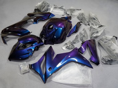 Achetez Carénages Moto Honda CBR650R 2021-2023 - Caméléon Bleu Violet