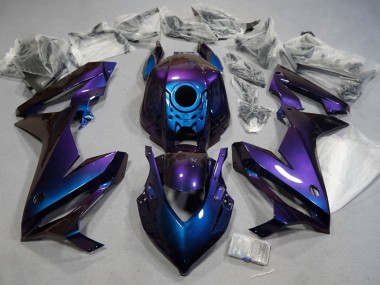 Achetez Carénages Moto Honda CBR650R 2021-2023 - Caméléon Bleu Violet