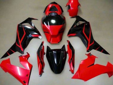 Achetez Carénages Moto Honda CBR650R 2021-2023 - Rouge Noir Brillant Bande