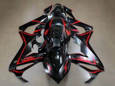 Achetez Carénages Moto Honda CBR650R 2021-2023 - Noir Brillant Rouge Bande
