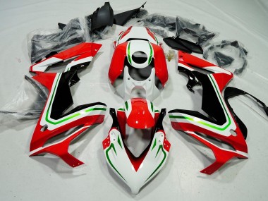 Achetez Carénages Moto Honda CBR650R 2021-2023 - Blanc Rouge Vert Noir