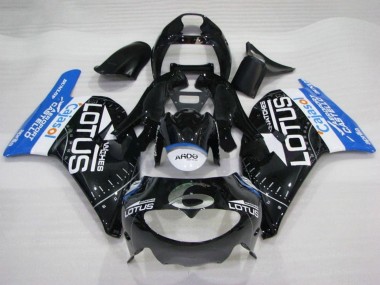 Achetez Carénages Moto Aprilia RS250 1995-1997 - Noir Brillant Blanc Bleu Lotus