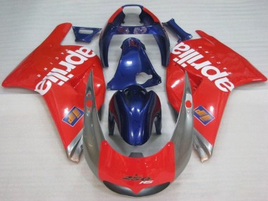 Achetez Carénages Moto Aprilia RS250 1995-1997 - Rouge Argent Bleu Blanc