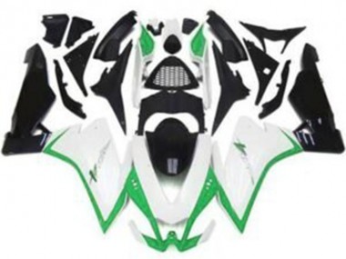 Achetez Carénages Moto Aprilia RSV4 1000 2009-2015 - Blanc Vert Noir
