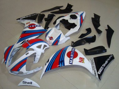 Achetez Carénages Moto Yamaha YZF R1 2009-2011 - Blanc Bleu Rouge Noir Martini