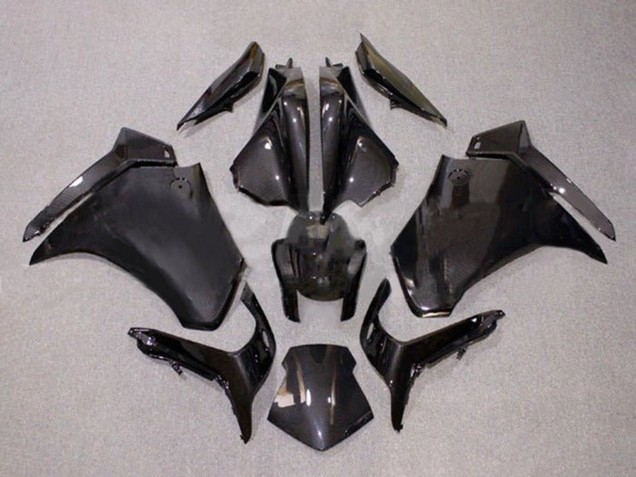 Carénages Moto Honda VFR 1200 2010-2014 - Noir Fibre de Carbone