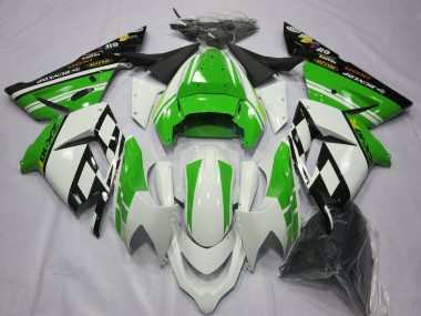 Achetez Carénages Moto Kawasaki ZX10R 2004-2005 - Blanc Vert