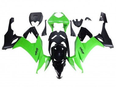 Achetez Carénages Moto Kawasaki ZX10R 2008-2010 - Vert Noir