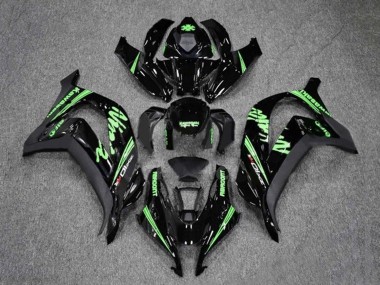 Achetez Carénages Moto Kawasaki ZX10R 2016-2020 - Noir Brillant Vert