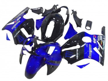 Achetez Carénages Moto Kawasaki ZX12R 2002-2006 - Bleu Noir Brillant Elf Bridgestone Monstre