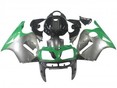 Achetez Carénages Moto Kawasaki ZX12R 2002-2006 - Argent Vert Noir