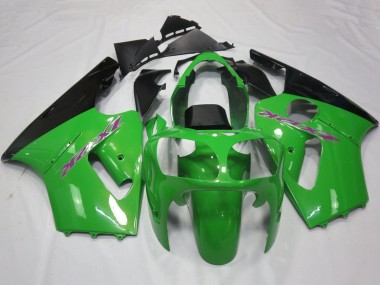 Achetez Carénages Moto Kawasaki ZX12R 2002-2006 - Vert Noir Violet