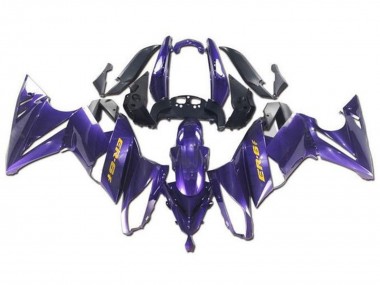 Achetez Carénages Moto Kawasaki Ninja ER6F 2009-2011 - Violet Jaune