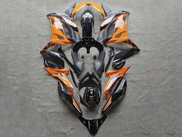 Carénages Moto Kawasaki Ninja 650 EX650 2020-2025 - Orange Noir