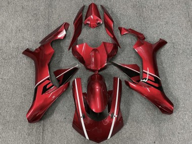 Achetez Carénages Moto Yamaha YZF R1 2015-2019 - Rouge Blanc Noir