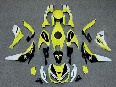 Achetez Carénages Moto Kawasaki Z1000 2014-2019 - Blanc Jaune Noir