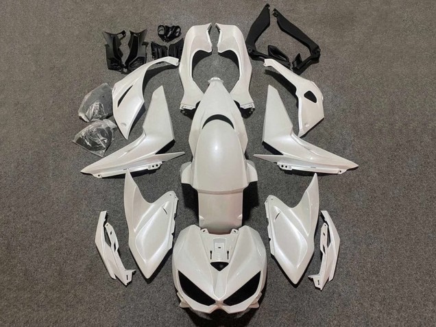 Carénages Moto Kawasaki Z1000 2014-2019 - Blanc Perle