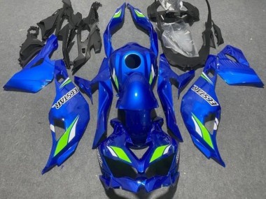 Achetez Carénages Moto Kawasaki ZX25R ZX-25R 2019-2025 - Bleu Vert Ecstar