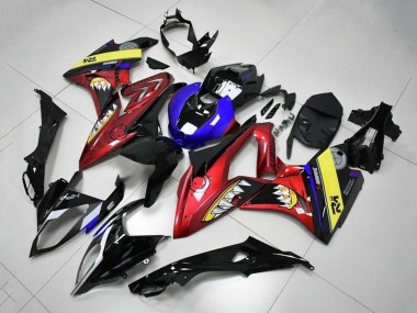 Achetez Carénages Moto BMW S1000RR 2015-2016 - Bleu Rouge Jaune Noir Requin
