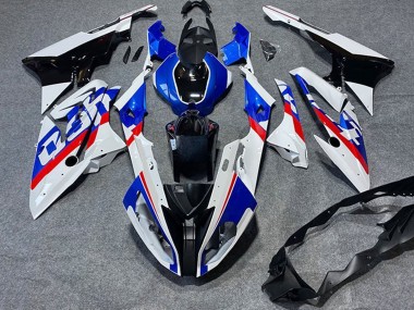 Achetez Carénages Moto BMW S1000RR 2019-2022 - Blanc Bleu Rouge Noir
