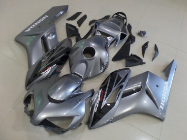 Achetez Carénages Moto Honda CBR1000RR 2004-2005 - Argent Noir Brillant Bande