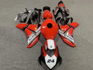 Achetez Carénages Moto Honda CBR1000RR 2008-2011 - Rouge Blanc Noir Brillant 24