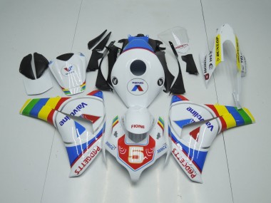 Achetez Carénages Moto Honda CBR1000RR 2008-2011 - Blanc Bleu Rouge ValvoDoubler Roue Chromatique