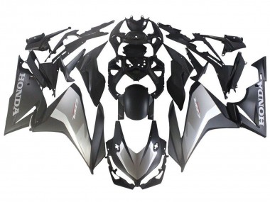 Achetez Carénages Moto ABS Honda CBR500R 2022-2023 - Argent Gris Noir Mat