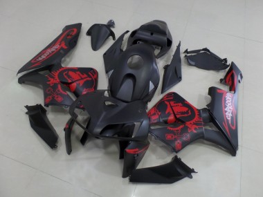Achetez Carénages Moto Honda CBR600RR 2005-2006 - Noir Mat Rouge Mat Gear