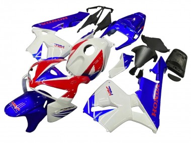 Achetez Carénages Moto Honda CBR600RR 2005-2006 - Blanc Rouge Bleu HRC