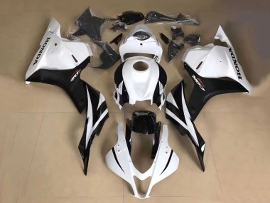 Achetez Carénage Moto Honda CBR600RR 2013-2023 - Blanc Noir Brillant