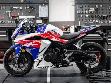 Achetez Carénages Moto Honda CBR400R 2022 - Blanc Rouge Bleu